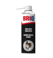 Brio Sıvı Gres Yağlayıcı Sprey 500 Ml Zincir Yağlayıcı Oto Bisiklet Motosiklet