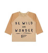 Civil Baby Be Wıld Baskılı 6-18 Ay Sweatshirt - Hardal