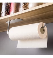 Paslanmaz Çelik Kağıt Rulo Havlu Askılığı/Havluluk - Kendinden Yapışkanlı - Model: Berlin - inox