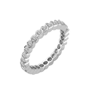 Sirius F Renk 0,64 Karat Pırlanta Tamtur Yüzük 0724R0191
