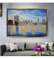 Altın Çerçeveli dekoratif tablo a2005 (Gold)