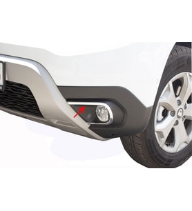 DUSTER SİS ÇERÇEVESİ KROM 2018 2019 2020