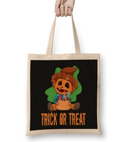 Trick or Treat Pumpkin Bez Çanta Uzun Saplı