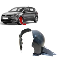 Vw Polo 2011-2014 Çamurluk Davlumbazı Sol 6R0809957F