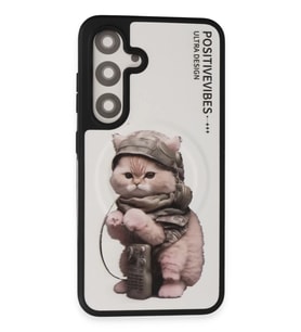 Northcity Joko Samsung Galaxy S24 Uyumlu Fun Magsafe Kapak - Beyaz