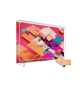 42" Inç 106 Ekran 4k Uyumlu  Şeffaf Ultra Dayanıklı Tv Ekran Koruyucu Screen Protector