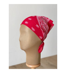 %100 Pamuklu Klasik Desen Unisex Bandana Renkli Bandana Etnik Desenli A Kalite Bandana