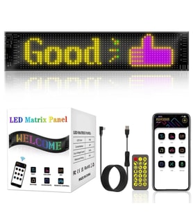 Led Matrix Panel Dijital Ekran Kumandalı App Kontrollü