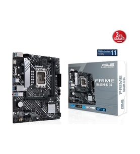 Asus Prime B660M-K D4 Intel LGA1700 DDR4 Micro ATX Anakart Teşhir