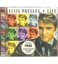 (Plak Değildir CD dir) CD Elvis Presley Live CD (Karışık)