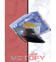 TVS JUPİTER 125 ÖN PANELDEKİ SOL ÜST NİKELAJ DEKOR KAPAK ORİJİNAL - KL221050