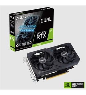 Asus Geforce Dual-Rtx3050-O8G-V2 Gddr6 8 Gb 128Bit Dx12 Ekran Kartı
