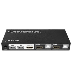 PM-14742 2 Port HDMI KVM Switch Ultra HD 4K Kasa Çoklu Bilgisayar Kontrol Cihazı