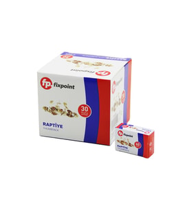 1200 ADET METAL RAPTİYE = 40PCS X 30