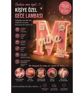 Doğum Günü Gece Lambası
