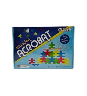 Nessiworld RD5684 WOODEN ACROBAT