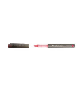 FABER CASTEL FREE NEEDLE ROLLER KALEM 0.5mm KIRMIZI