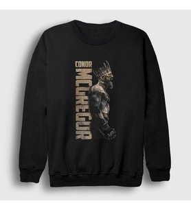 Presmono Unisex Siyah King V2 Ufc Conor McGregor Sweatshirt 315411tt