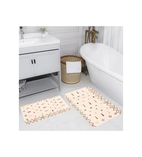 Eliana Home Baskılı 2'li Banyo Paspas Takımı RVG5189