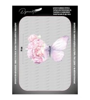 Güllü Kelebek Rose Butterfly Physics Tekstil Ütü İle Yapışabilen Transfer Baskı Kağıdı DTF BASKI (Karışık)