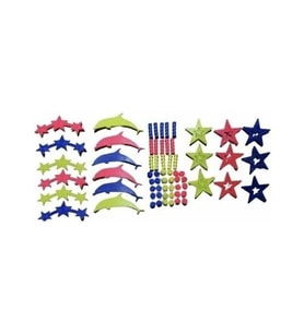 hagiki (5li Set) 66 Parça Bisiklet Süsü Tekerlek Cantı İçin Süslemeler (5li Set)
