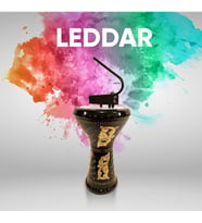 Anka LD-2017 Leddar Darbuka Işığı RGB LED Aydınlatma, Uzaktan Kumandalı, Kolay Montaj, Sahne Performansları İçin