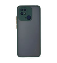 Xiaomi Redmi 10c Kılıf Montreal Silikon Kapak - Yeşil