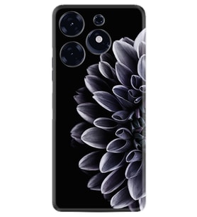 Tecno Spark 10 Pro Kılıf Silikon Desen Özel Seri Çiçekler 1639