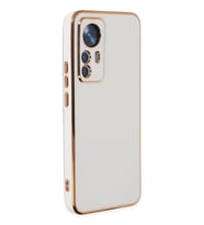 Newface Xiaomi Mi 12T Pro Kılıf Volet Silikon - Beyaz