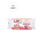 Küçük Boy Çöp Torbası 40 x 50 cm 30 Lu Rulo x 5 Paket = 150 Adet (Şeffaf)