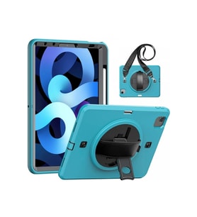 Newface Apple iPad Pro 11 (2020) Kılıf Strap-C Otterbox Tablet Kapak - Mavi