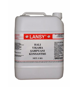 Lansy Halı Yıkama Şampuanı Konsantre 5 Kg 1/100 (Beyaz)