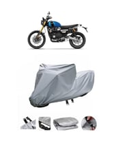 Triumph Scrambler 1200 XE  Gri Motosiklet Brandası ARKA ÇANTA UYUMLU DEĞİLDİR