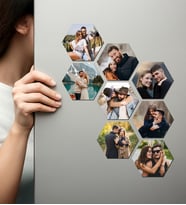 Kişiye Özel Ahşap Fotoğraflı UV Baskılı Magnet