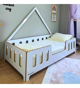 Grozny Montessori Yatak %100 Mdf Bebek ve Çocuk Karyola
