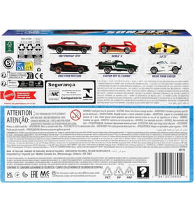 Hot Wheels JBY78 Silver Series Legends 6-pack