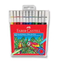 Faber Castell Keçeli Kalem 12 Renk 155130