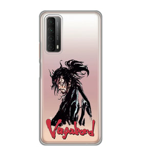 Huawei P Smart 2021 Uyumlu Vagabond Anime Desenli Şeffaf Telefon Kılıfı