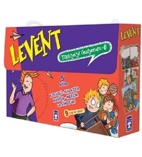 Levent Türkiye'yi Geziyorum 6 Set - (5 Kitap)