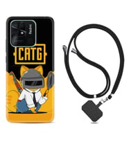 Xiaomi Poco X3 Pro M4 Pro X4 Pro C40 10C Kılıf Boyun Askılı Silikon Cat G 1677