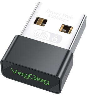 300Mbps Wifi 6 Çift Bant Kablosuz Alıcı Verici Nano USB Adaptör