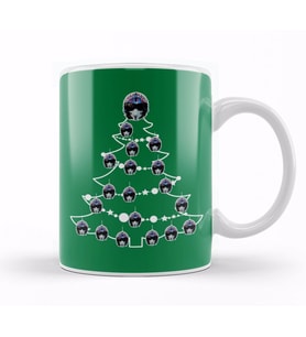Top Gun Maverick Christmas Tree Baubles Kupa Bardak Porselen