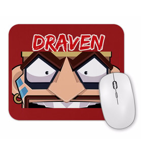 Draven League Of Legends Mouse Pad