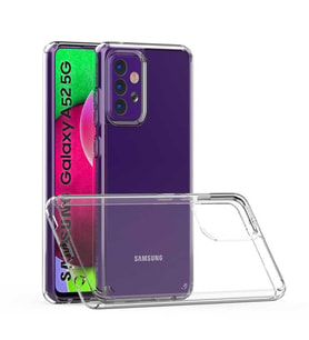Samsung Galaxy A52 Kılıf Full Şeffaf Sararmaz Kapak (Renksiz)