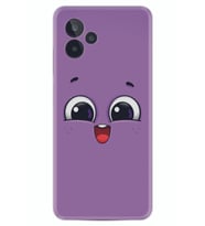 General Mobile GM 24 Pro Kılıf Silikon Desen Özel Seri Purple Sweety 1717