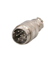 Mayk GX16-8 Pinli Metal Erkek Konnektör (M16 - 16mm)