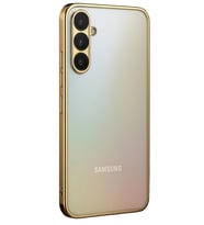 Durukar® Samsung Galaxy A34 5G Kılıf Lensli Silikon - Gold