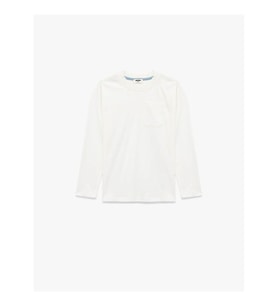 Koton 26YY59000242 Beyaz Erkek Çocuk Sweatshirt 6SKB10061TK