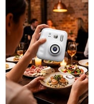 Mini Çocuk Fotoğraf Makinesi Baskı Özellikli Video Çekim 4 Kağıt Rulo Hediyeli