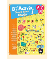 Bi Acayip Okuma Yazma Hazırlık 1 - Komisyon - Mor Elma Yayınları